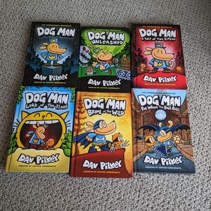Dog man Books by Dave Pilkey